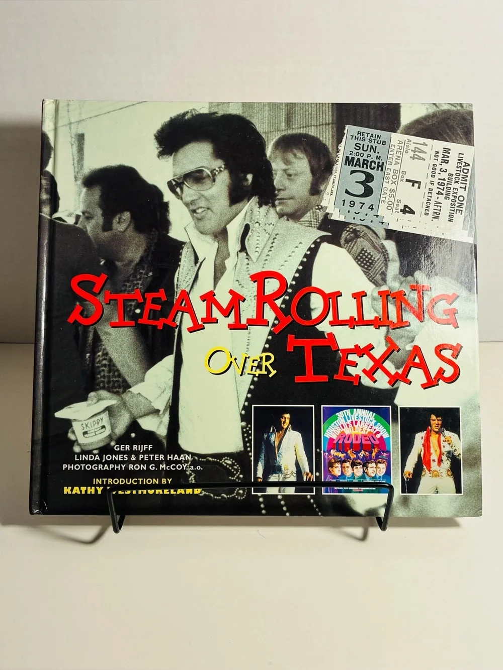 Steamrolling Over Texas Elvis Presley Photography Hardcover Book